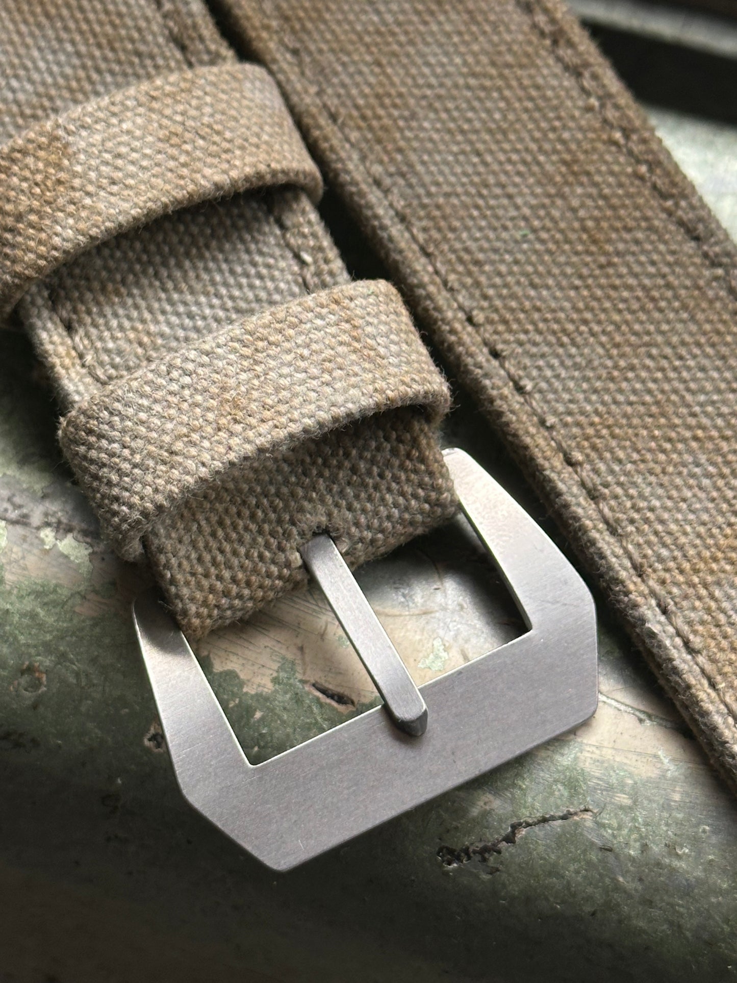 1944 U.S. AMMO canvas [sanders] strap W: 26/26 L: 150/90 T: 4,0mm