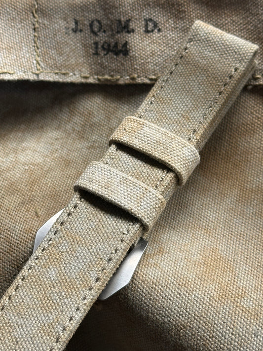 1944 U.S. AMMO canvas [sanders] strap W: 26/26 L: 150/90 T: 4,0mm