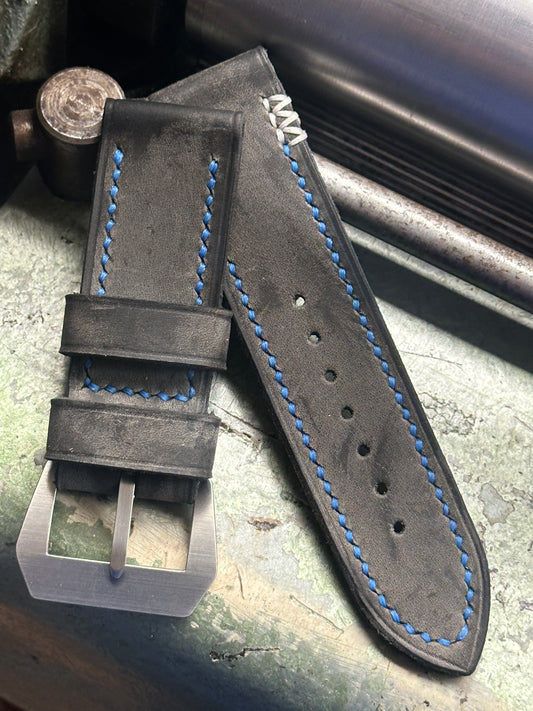 *NEW* POTESTAS ANZIANE - BRIGHT BLUE + LIGHT GREY 3X [sanders] strap