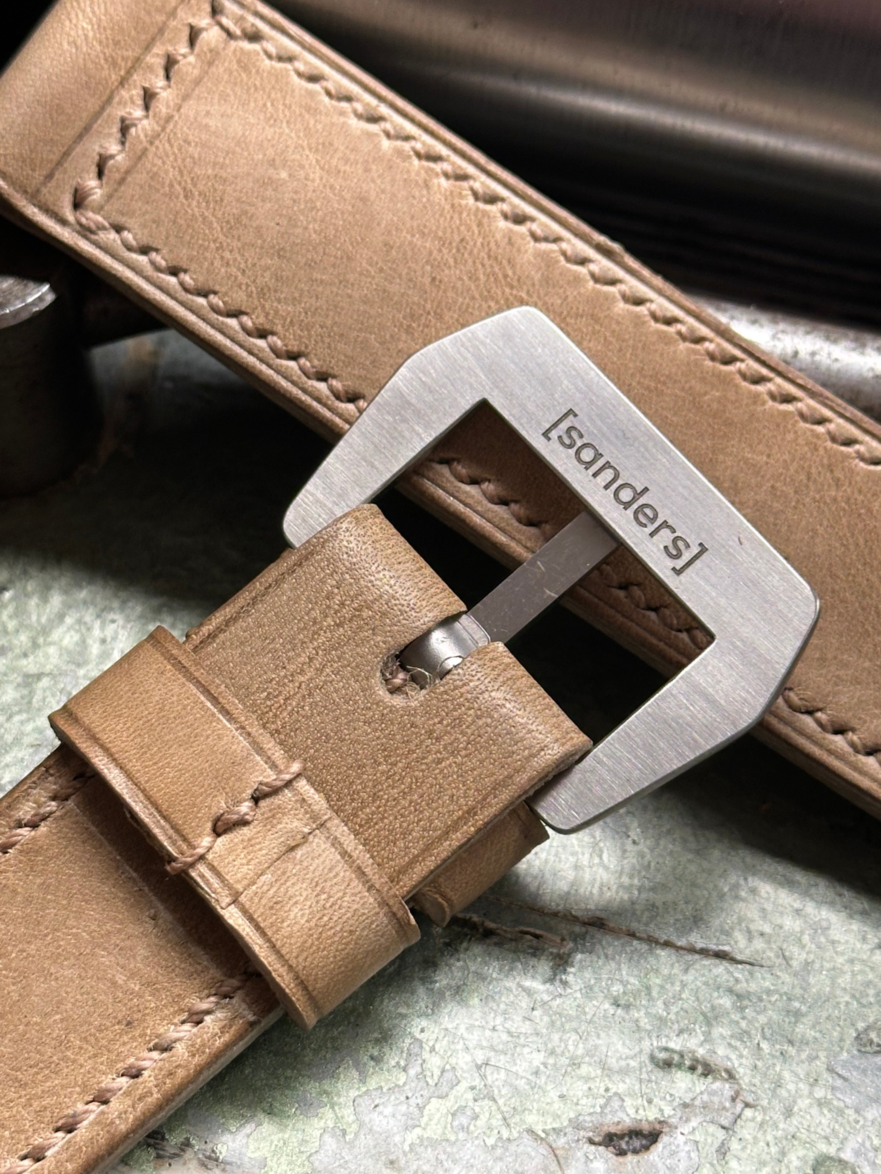 SANDERS Tストラップ ICON Vintage style [sanders] strap W: 24/24 L: 125/75 T: 4