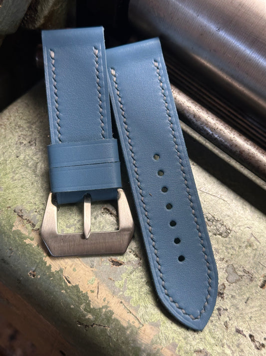 SKY BLUE [sanders] strap W: 24/24 L: 115/70 T: 3,0mm