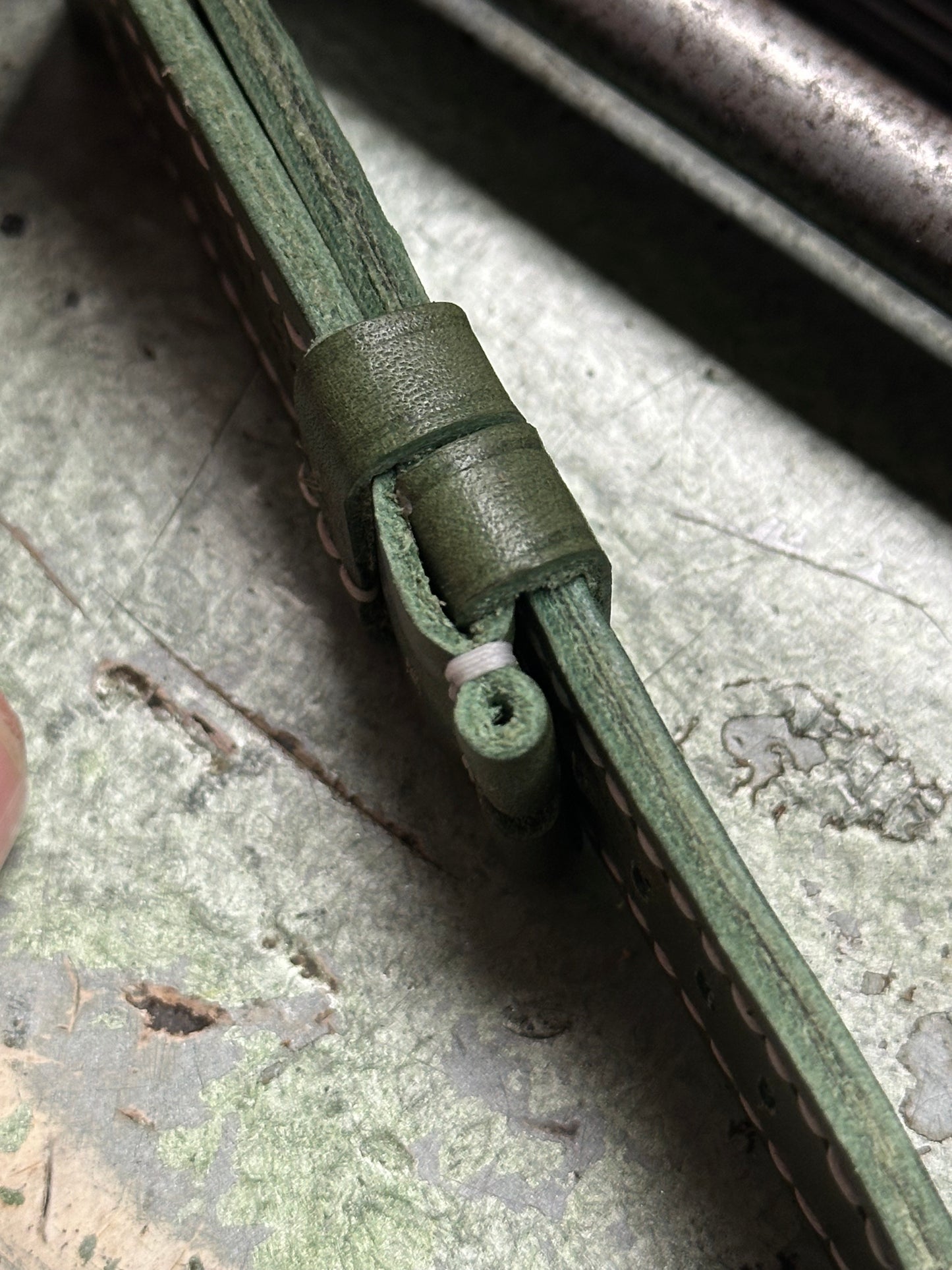 FLOTTIGLIA VERDE - WHITE [sanders] strap W: 24/22 L: 120/75 T: 3,2mm