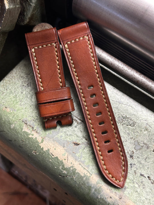 MS91 ANZIANE Vintage style [sanders] strap W: 24/22 L: 75/125 T: 3,5mm