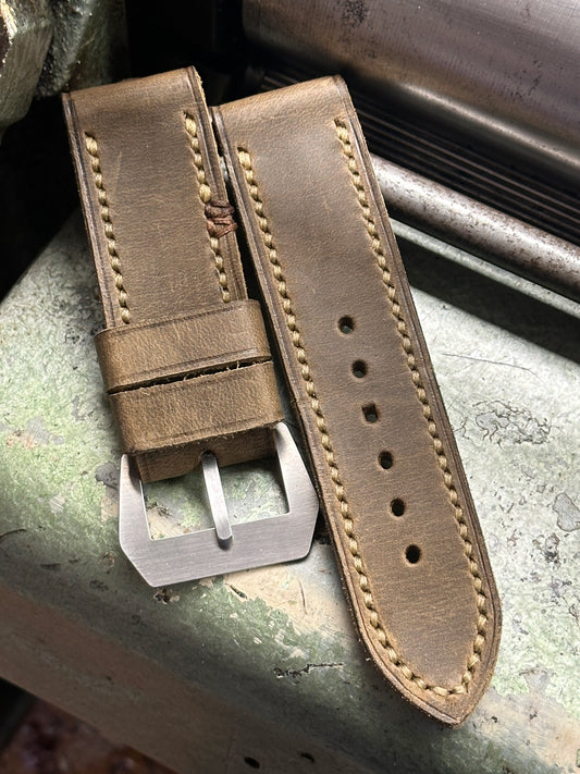 STELVIO-2 LIMITED EDITION Nubuck [sanders] strap W: 26/26 L: 125/75 T: 4,0mm