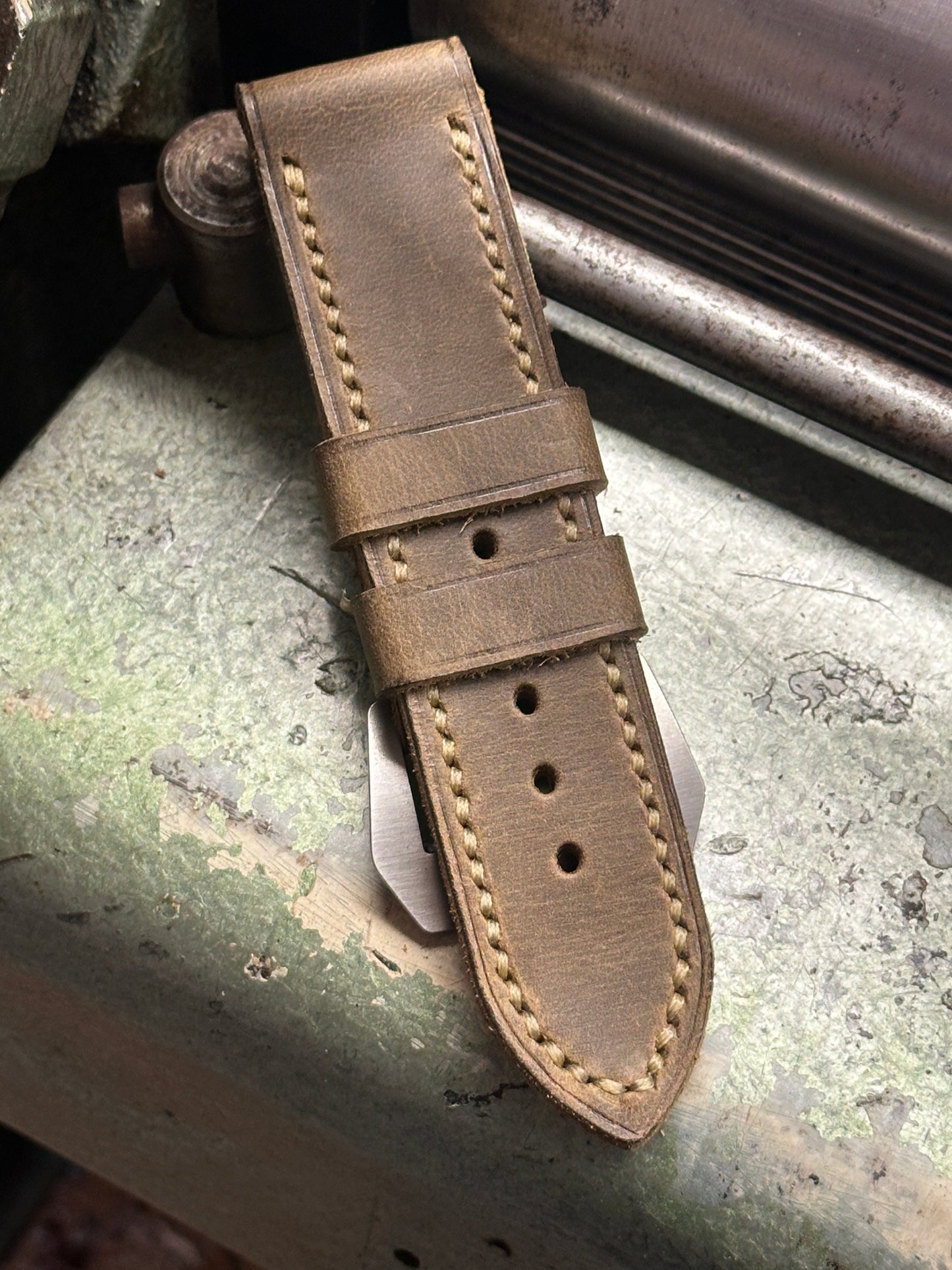 STELVIO-2 LIMITED EDITION Nubuck [sanders] strap W: 26/26 L: 125/75 T: 4,0mm