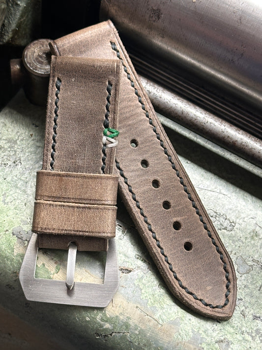 STELVIO-1 LIMITED EDITION Nubuck [sanders] strap W: 26/26 L: 125/75 T: 4,0mm