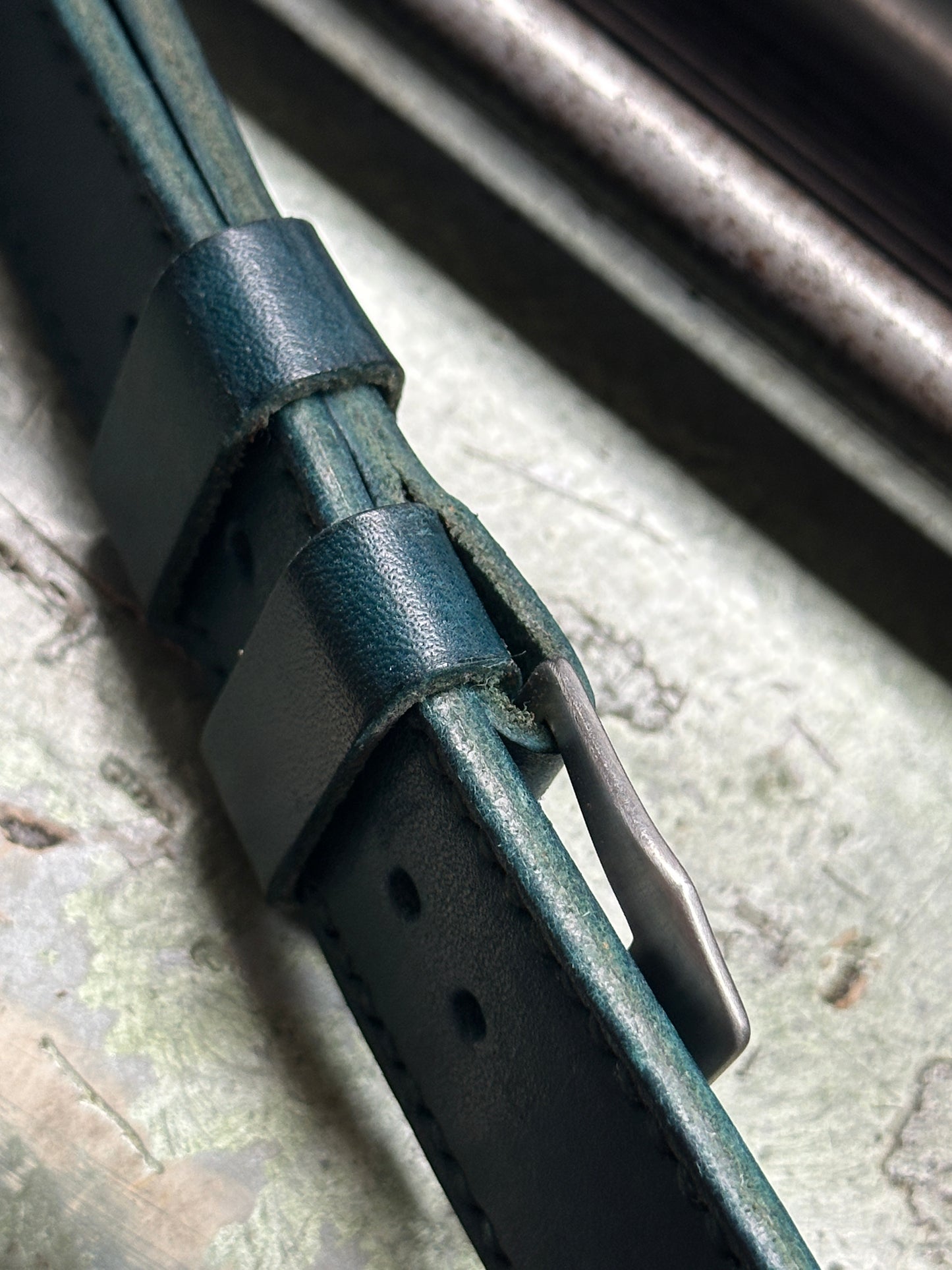 BATTAGLIA OCEAN GREEN [sanders] strap W: 26/26 L: 155/90 T: 4,0mm