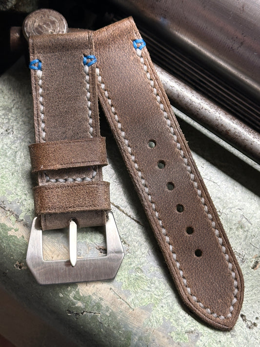 DENIA SPORT - Bright Blue [sanders] strap W: 24/24 L: 125/75 T: 3,2