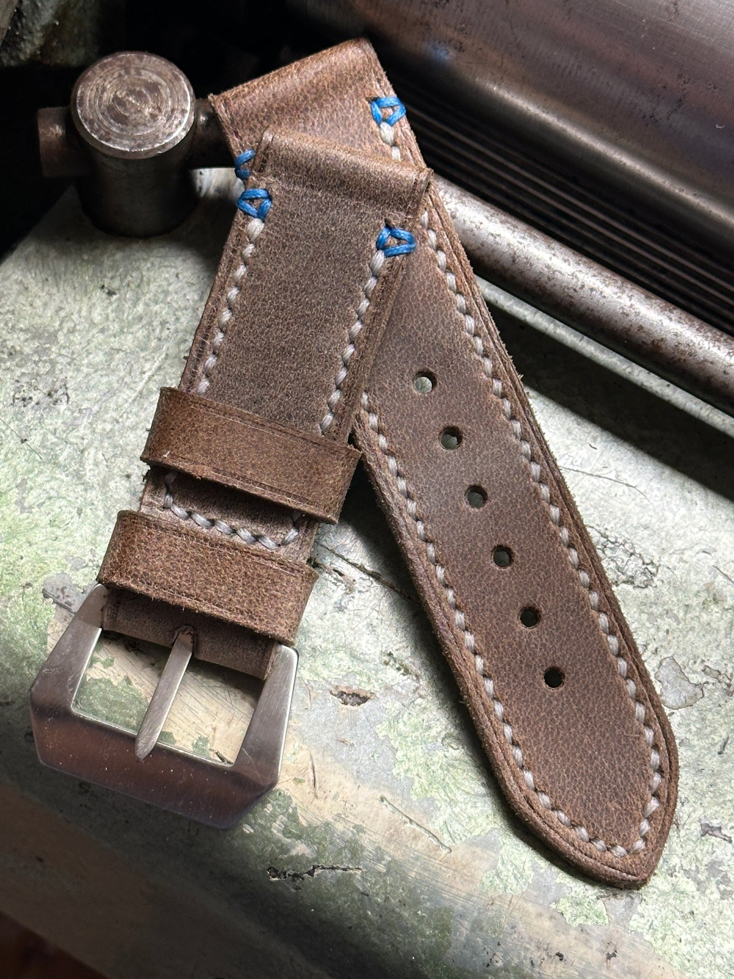 DENIA SPORT - Bright Blue [sanders] strap W: 24/24 L: 125/75 T: 3,2